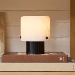Suki Alabaster Table Lamp (6")