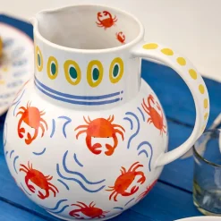 Summer Bliss Crab Pitcher