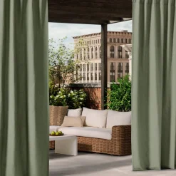Sunbrella® Grommet Cast Performance Curtain