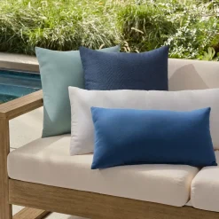 Sunbrella® Indoor/Outdoor Canvas Pillow