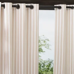 Sunbrella® Shore Grommet Performance Curtain