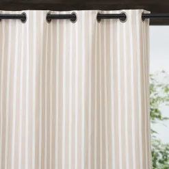 Sunbrella® Shore Grommet Performance Curtain