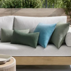 Sunbrella® Solid Indoor/Outdoor Cast Pillow
