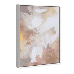 Sunrise Abstract Framed Canvas Wall Art