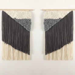 Sunwoven Mirrored Pair Wall Hangings