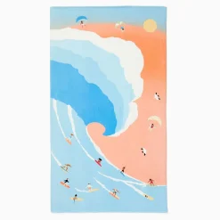 Surf Scene Beach Towel