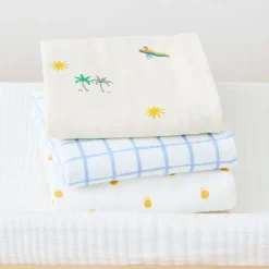 Surf Shack Organic Cotton Swaddle Set