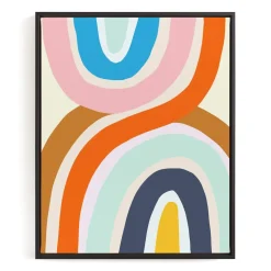 Swish Framed Wall Art by Minted for West Elm
