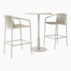 Sydney Outdoor Bar Table & Oceana Bar Stools Set