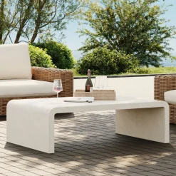 Syros Indoor/Outdoor Waterfall Coffee Table (44")