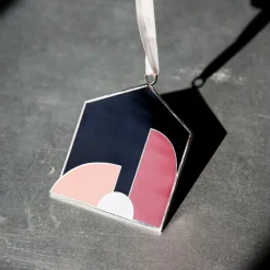 SZKLO Glass Modern Nativity Ornament - Rogue