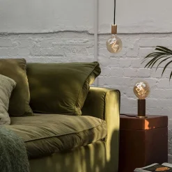 Tala Pendant w/ Voronoi II Bulb