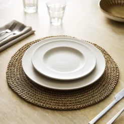 TALLO de OLIVO Fique Spiral Placemat
