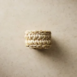 TALLO de OLIVO Fique Spiral Napkin Ring