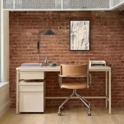 Tandem Desk (60") & File Cabinet (16") Set