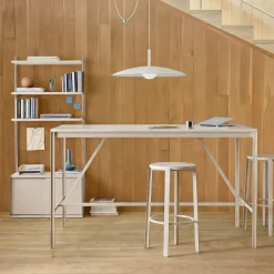 Tandem Worktable (72") & Free Standing Shelf Set