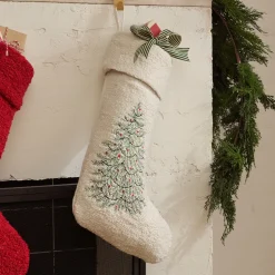 Tannenbaum Boucle Stocking