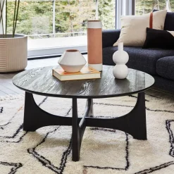 Tanner Solid Wood Coffee Table (40")