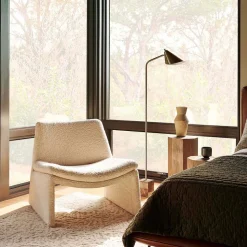 Tapered Cone Shade Floor Lamp
