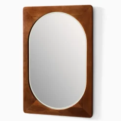 Tate Wood Rectangle Wall Mirror