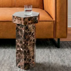 Tavi Marble Drink Table (20")