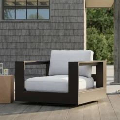 Telluride Aluminum Outdoor Swivel Chair