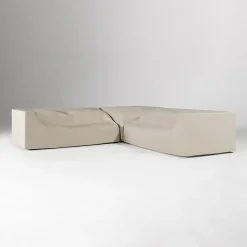 Telluride Aluminum Outdoor 3-Piece L-Shaped Sectional Protective Cover