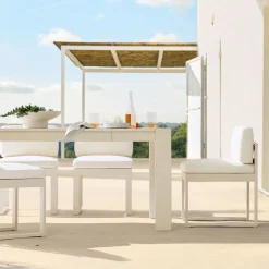 Telluride Aluminum Outdoor Side Dining Chair (Set of 2)