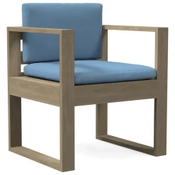 Telluride Outdoor Arm Dining Chair Cushion Covers