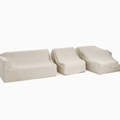 Telluride Outdoor 3-Piece Chaise Sectional Protective Cover