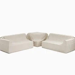 Telluride Outdoor 3-Piece L-Shaped Sectional Protective Cover