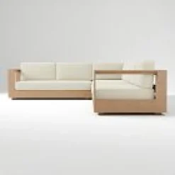 Telluride Outdoor 4-Piece L-Shaped Sectional Cushion Covers