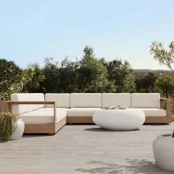 Telluride Outdoor 4-Piece L-Shaped Sectional (115")
