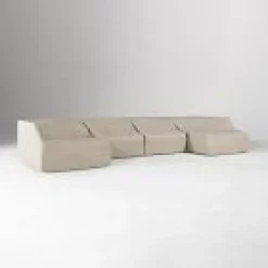 Telluride Outdoor 4-Piece U-Shaped Sectional Protective Cover