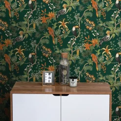 Tempaper Birds of Paradise Wallpaper