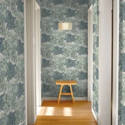 Tempaper Grasscloth Canopy Toile Wallpaper