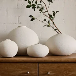 Textured Ceramic Vases