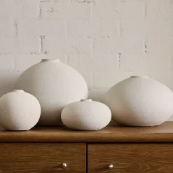 Textured Ceramic Vases