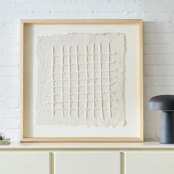 Textured Paper Wall Art