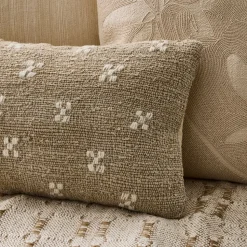 Textured Pinwheel Pillow Cover & Throw Set