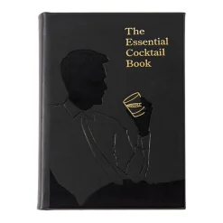 The Essential Cocktail Leather-Bound Book