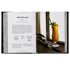 The Essential Cocktail Leather-Bound Book