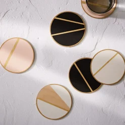 The Vintage Vogue Linea Coasters (Set of 4)