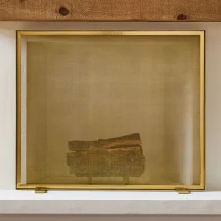 Thin Metal Fireplace Screen