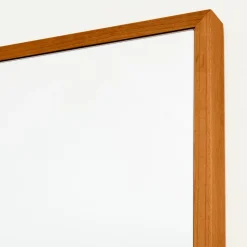 Thin Wood Rectangle Bath Mirror - 24"W x 36"H