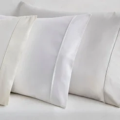 400-Thread-Count Sateen Wide Hem Pillowcase Set