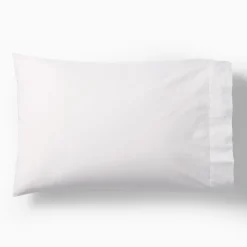 400-Thread-Count Special Edge Organic Percale Pillowcase Set