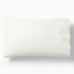 400-Thread-Count Special Edge Organic Percale Pillowcase Set