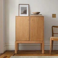 Tobin Cerused Cabinet (33")