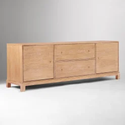 Tobin Cerused Media Console (73")